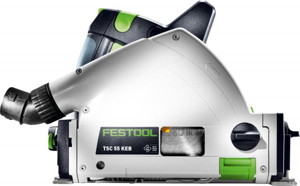 Akumulatorska potopna žaga FESTOOL TSC 55 KEBI-Plus / XL-FS