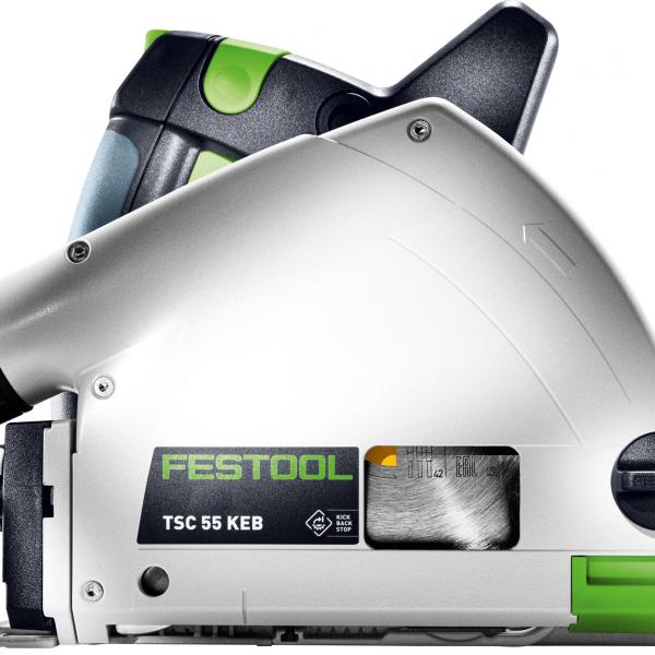 Akumulatorska potopna žaga FESTOOL TSC 55 KEBI-Plus / XL-FS