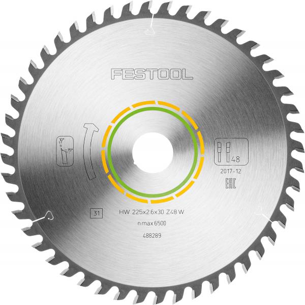 List krožne žage za les FESTOOL FINE CUT VW 225x2,6x30 W48