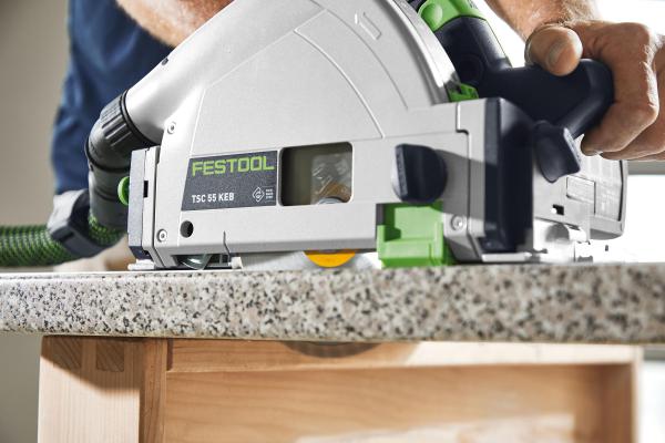 Akumulatorska potopna žaga FESTOOL TSC 55 KEBI-Plus / XL-FS