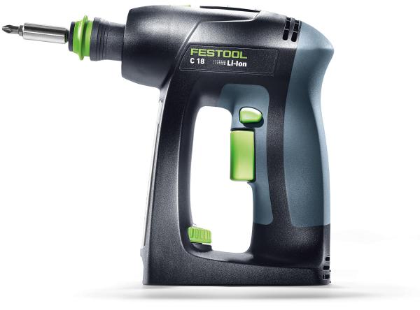 Akumulatorski vrtalnik FESTOOL C 18-Basic