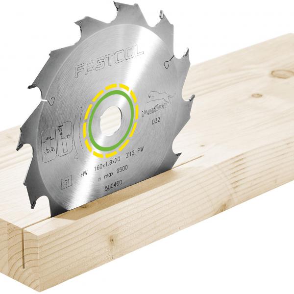 List krožne žage FESTOOL Panther 160x1,8x20 PW12
