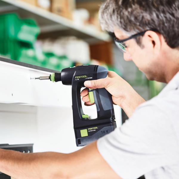 Akumulatorski vrtalnik FESTOOL C 18-Basic