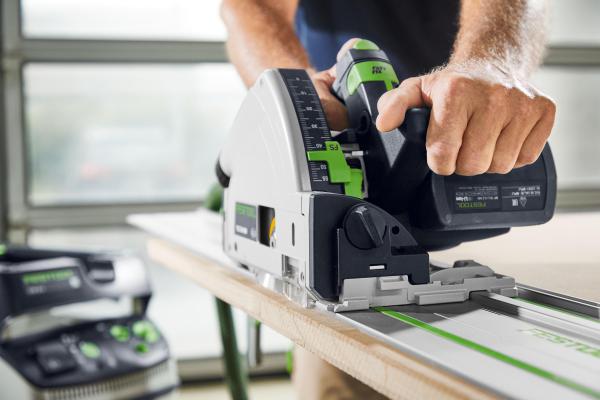 Akumulatorska potopna žaga FESTOOL TSC 55 KEBI-Plus / XL-FS