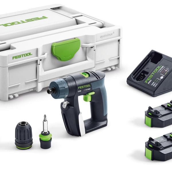 Akumulatorski vrtalnik FESTOOL CXS 2,6-Set