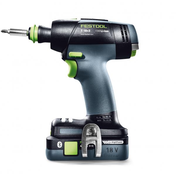 Akumulatorski vrtalnik FESTOOL T 18 + 3 HPC 4,0 I-Plus