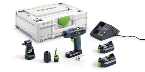 Akumulatorski vrtalnik FESTOOL TXS 2,6-Set