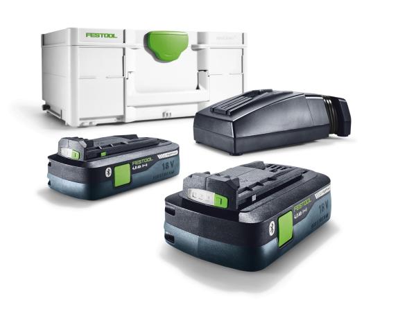 FESTOOL set baterij SYS3 ENG 18V 2x4,0 / TCL6