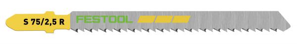 List vbodne žage FESTOOL  za les FINE CUT S 75 / 2,5 R / 5