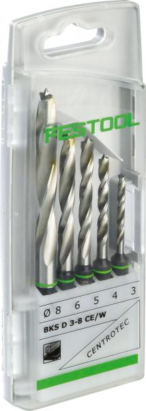 Set svedrov FESTOOL BKS D 3-8 CE / W