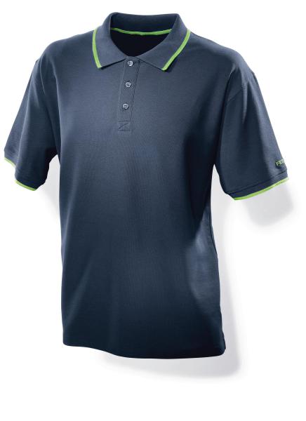 Polo majica temno modra moška Festool L