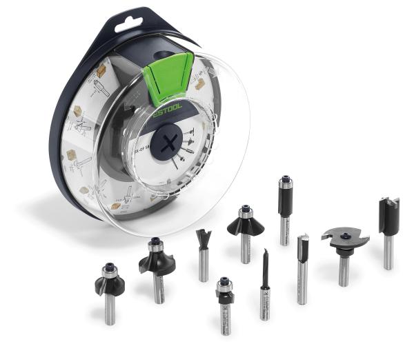 FESTOOL set rezkarjev v škatli Box-OF HW S8 Mix