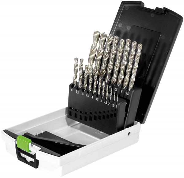 Komplet svedrov FESTOOL HSS D 1-10 Sort / 19