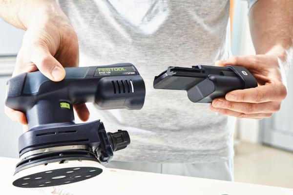 Akumulatorski ekscentrični brusilnik FESTOOL ETSC 125 3,0 I-Plus