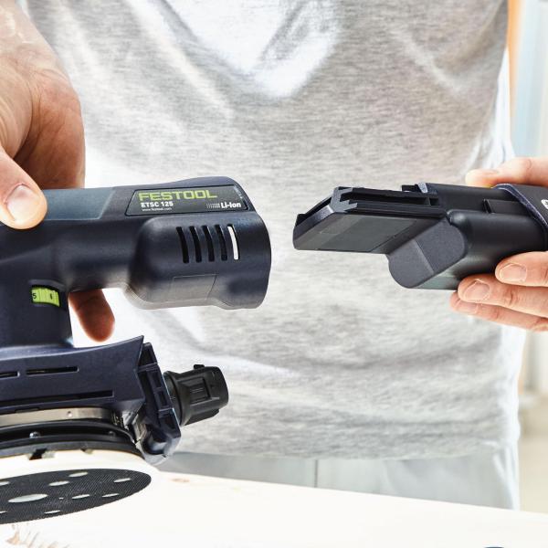 Akumulatorski ekscentrični brusilnik FESTOOL ETSC 125 3,0 I-Plus