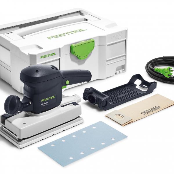Patin De Ponçage ECSiNG 225x115mm - Compatible Festool RS 200/100 - Aluminium & Mousse PU - Pour Bords & Cadres