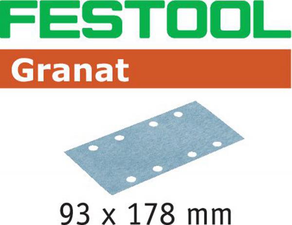 Brusni papir FESTOOL Granat STF 93X178 P180 GR / 100