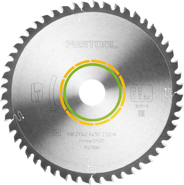 List krožne žage za les FESTOOL FINE CUT VW 210x2,4x30 W52