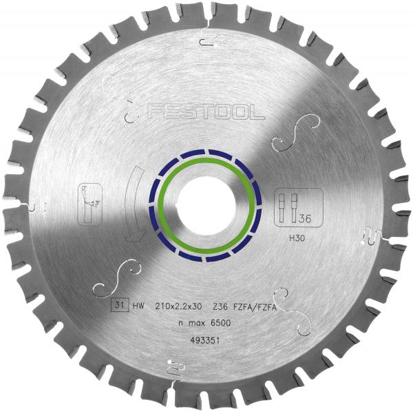 List krožne žage FESTOOL VW 210x2,2x30 F36