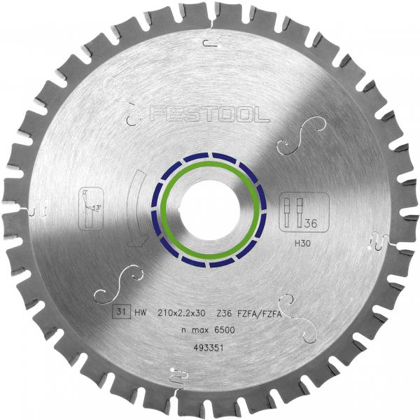 List krožne žage FESTOOL VW 210x2,2x30 F36