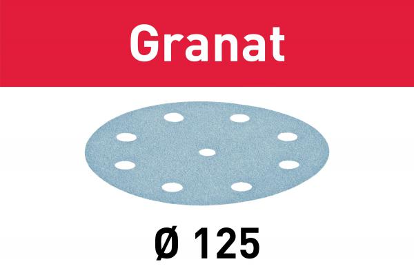 Brusni papir FESTOOL Granat STF D125 / 8 P280 GR / 100