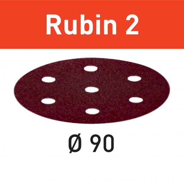 Brusni papir FESTOOL Rubin 2 STF D90 / 6 P40 RU2 / 50