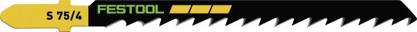 List vbodne žage FESTOOL  za les BASIC S 75/4/25