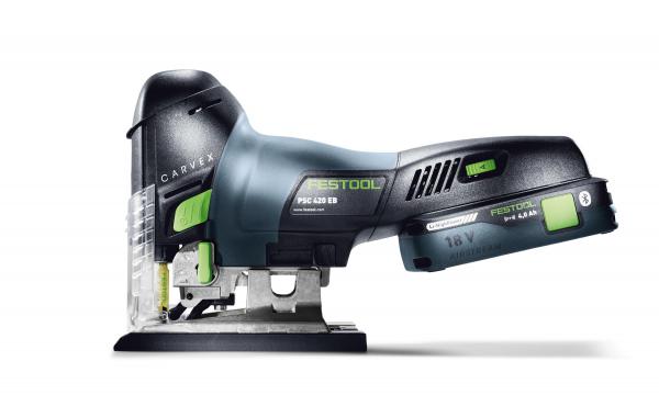 Akumulatorska nihajna vbodna žaga FESTOOL CARVEX PSC 420 HPC 4,0 EBI-Plus