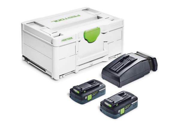 FESTOOL set baterij SYS3 ENG 18V 2x4,0 / TCL6