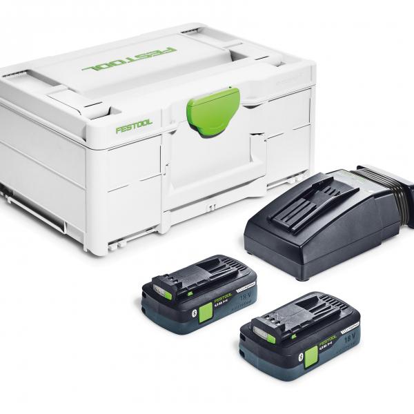 FESTOOL set baterij SYS3 ENG 18V 2x4,0 / TCL6