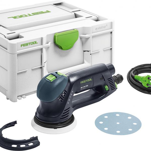 Zobniški ekscentrični brusilnik FESTOOL ROTEX RO 125 FEQ-Plus