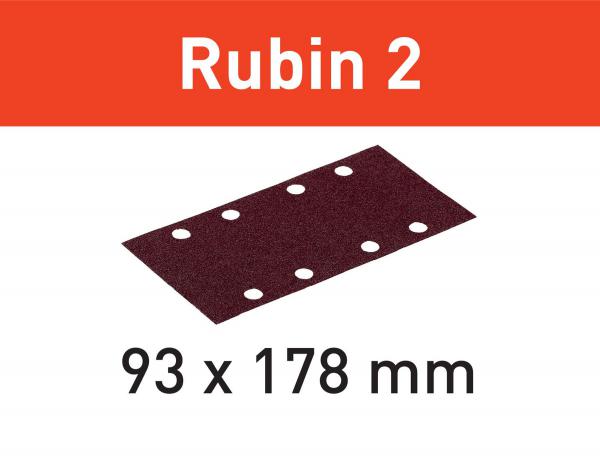 Brusni papir FESTOOL Rubin 2 STF 93X178 / 8 P220 RU2 / 50
