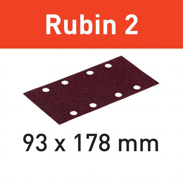Brusni papir FESTOOL Rubin 2 STF 93X178 / 8 P220 RU2 / 50