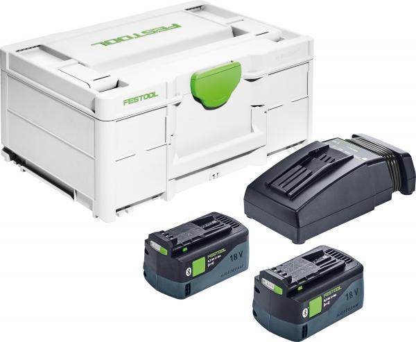FESTOOL set baterij SYS3 ENG 18V 2x5,2 / TCL6