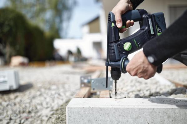 Akumulatorsko vrtalno kladivo FESTOOL BHC 18-Basic