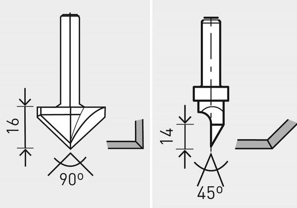 Rezkar FESTOOL VW S8 D12,5 / 45 °