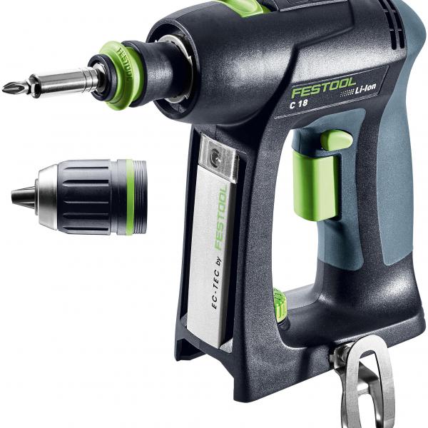 Akumulatorski vrtalnik FESTOOL C 18-Basic
