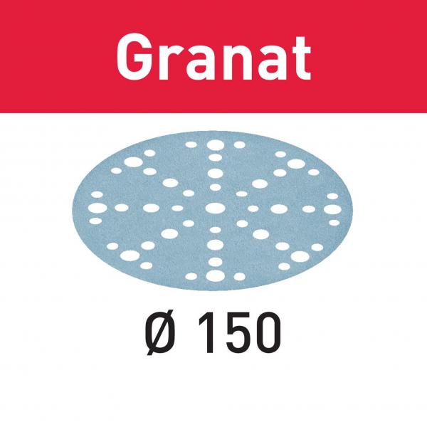 Brusni papir FESTOOL Granat STF D150 / 48 P40 GR / 50