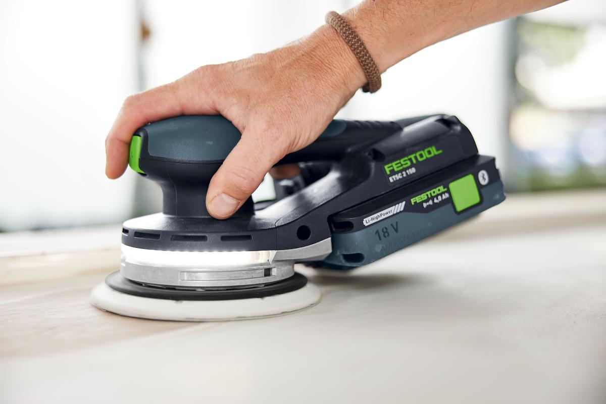 NOVO: Akumulatorska brusilka Festool ETSC 2 150