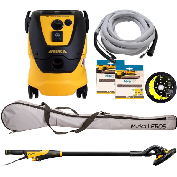 Zakaj je set Mirka LEROS + sesalec odličen pomočnik slikopleskarju.