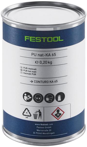 FESTOOL PU lepilo, naravno PU nat 4x-KA 65