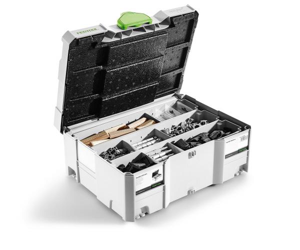 Kovček Systainer T-LOC SYS 2 z dodatki FESTOOL DOMINO SV-SYS D14