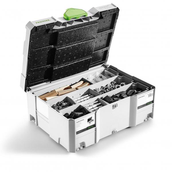 Kovček Systainer T-LOC SYS 2 z dodatki FESTOOL DOMINO SV-SYS D14
