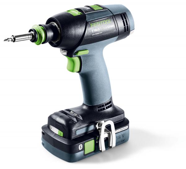 Akumulatorski vrtalnik FESTOOL T 18 + 3 HPC 4,0 I-set