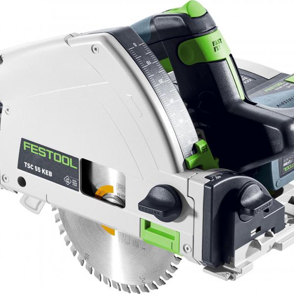 Akumulatorska potopna žaga FESTOOL TSC 55 KEBI-Plus / XL-FS