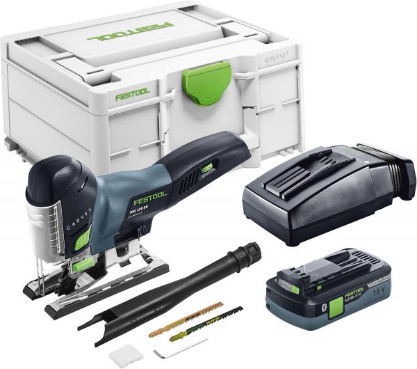 Akumulatorska nihajna vbodna žaga FESTOOL CARVEX PSC 420 HPC 4,0 EBI-Plus