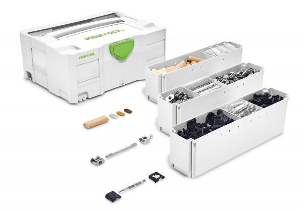 Kovček Systainer T-LOC SYS 2 z dodatki FESTOOL DOMINO SV-SYS D14