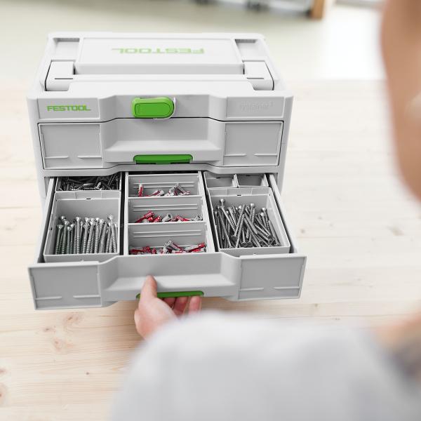 Kovček FESTOOL Sortaner³ SYS3-SORT/3 M 337