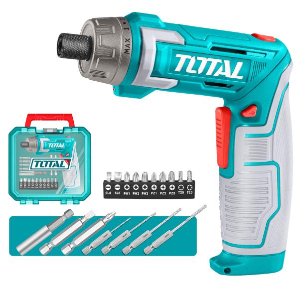 Akumulatorski izvijač TOTAL 8V/6Nm/Type-C/2pos