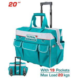 Torba za orodje TOTAL z ročajem na kolesih